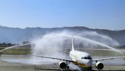  पोखरा अन्तर्राष्ट्रिय विमानस्थलबाट भुटानमा सिधा उडान सुरु, यस्तो छ तालिका 